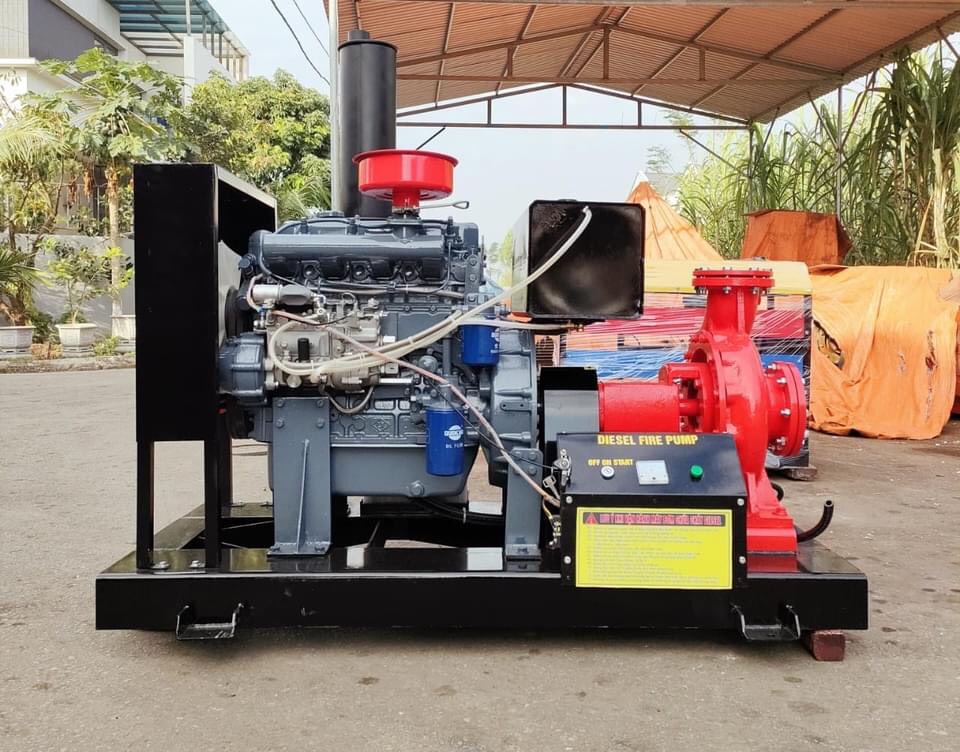 Báo giá máy bơm PCCC Diesel 20kw thương hiệu Himawari