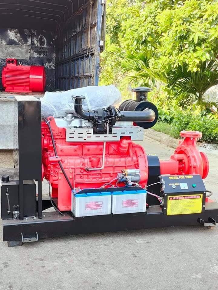 Xưởng sản xuất máy bơm chữa cháy Himawari diesel uy tín, đáng tin cậy- PCCC Thắng Lợi