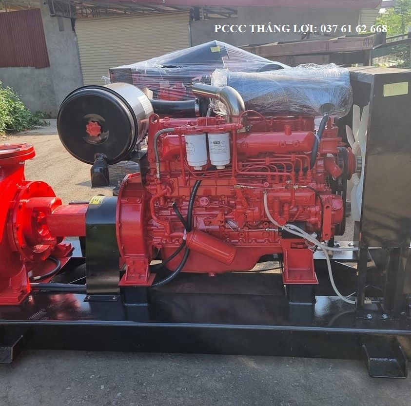 Máy bơm PCCC Diesel 7.5KW thương hiệu Himawari