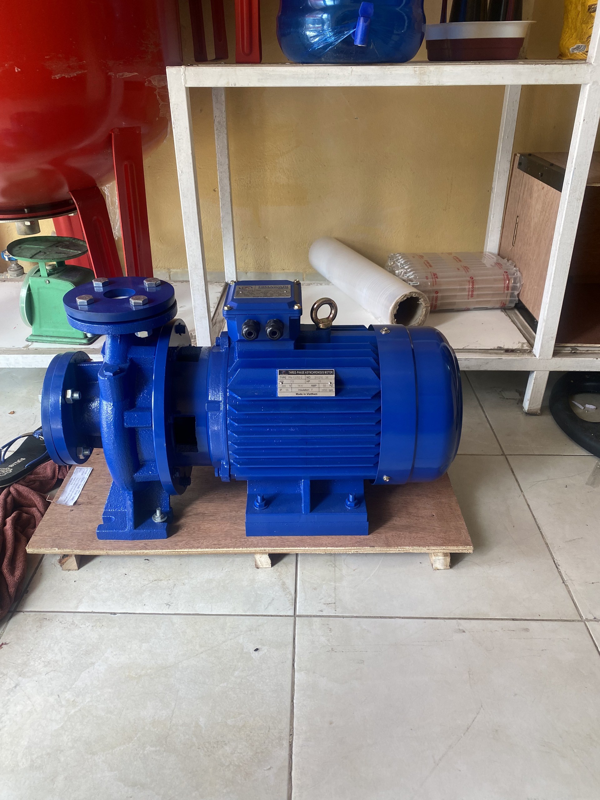 Bơm chữa cháy Himawari công suất 15kW " Model:  PNP40-250A