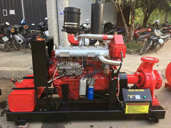 Bơm pccc Himawari động cơ diesel nhập khẩu trung nội địa giá tốt máy chạy khoẻ.